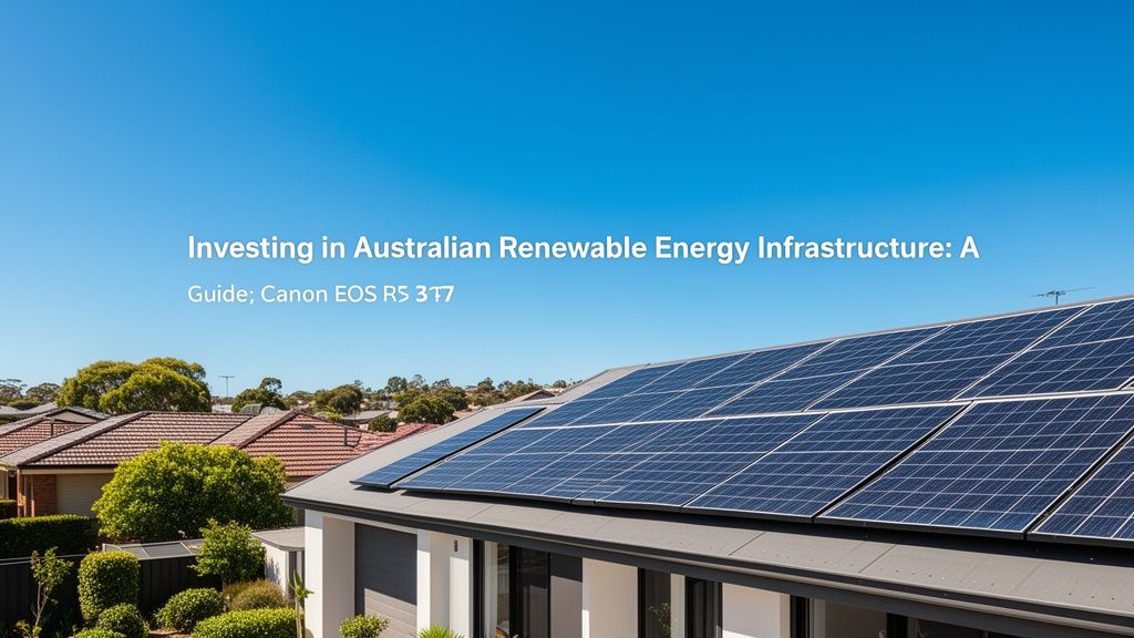 A Comprehensive Guide to Investing in Australian Renewable Energy Infrastructure Projects