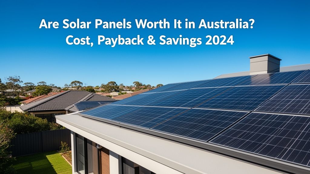 Are Solar Panels Worth It for Australian Homes?