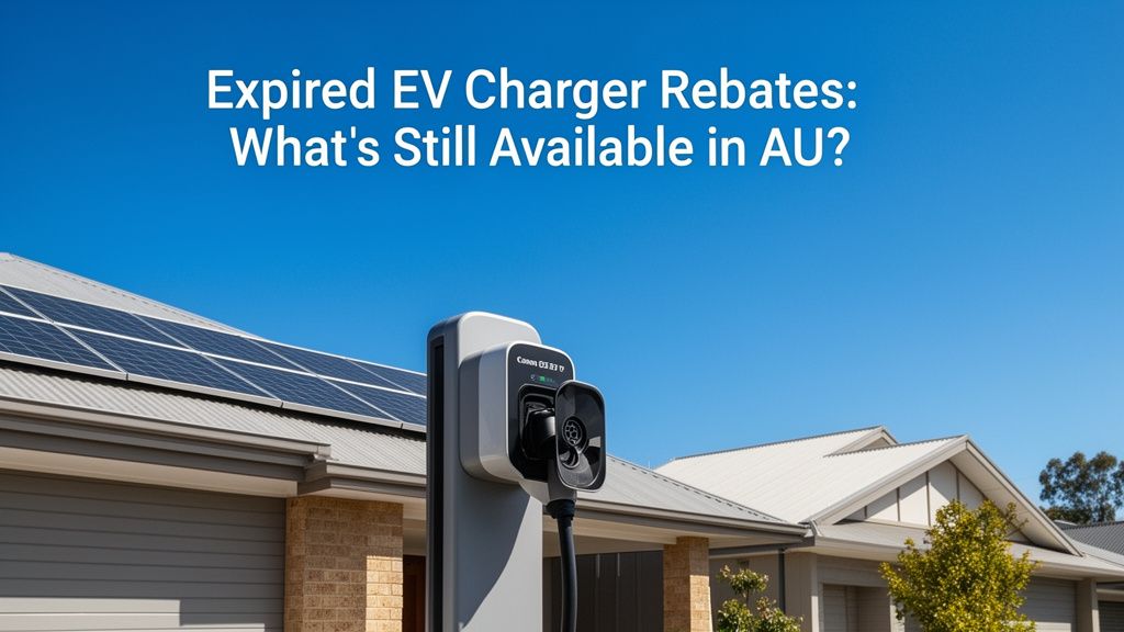 Australian EV Charger Rebates: What's Expired & What's Still Available