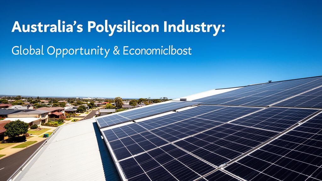 Australia's Polysilicon Production: A New Chapter for Solar Manufacturing