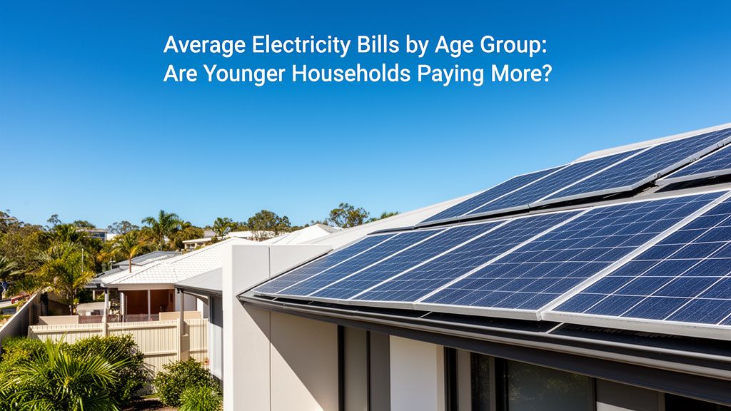 Average Electricity Bills by Age Group: Are Younger Households Paying More?