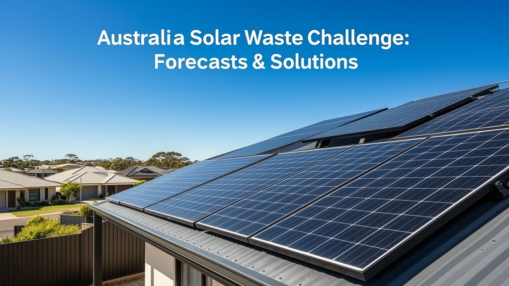 Australia's Impending Solar Panel Waste Challenge: Understanding the Scale