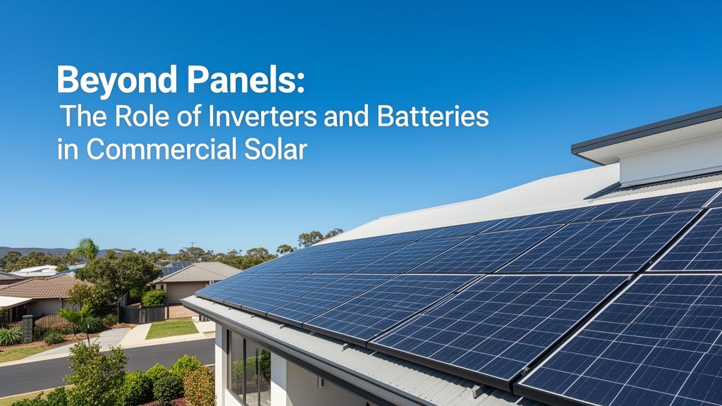 Beyond Panels: The Role of Inverters and Batteries in Commercial Solar