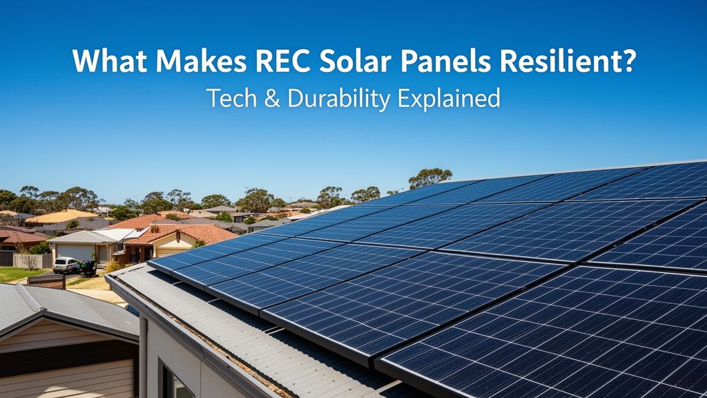 Beyond the Label: What Makes REC Solar Panels More Resilient?