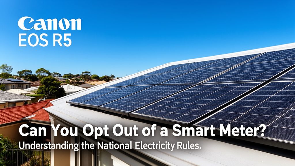 Can You Opt Out of a Smart Meter? Understanding the National Electricity Rules