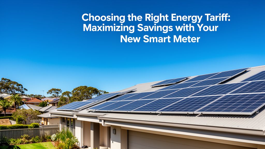 Choosing the Right Energy Tariff: Maximizing Savings with Your New Smart Meter