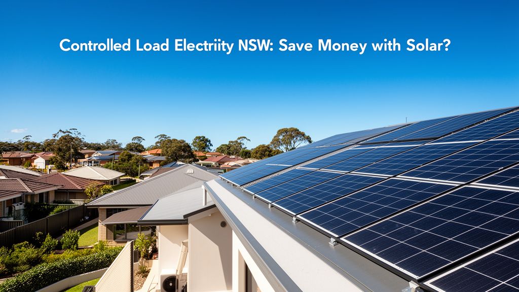 Controlled Load Electricity in NSW: Can it Cut Your Power Bills with Solar?