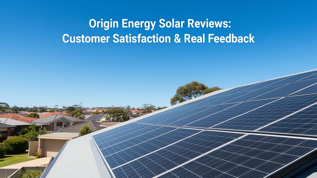 Exploring Origin Energy's Solar Customer Experiences