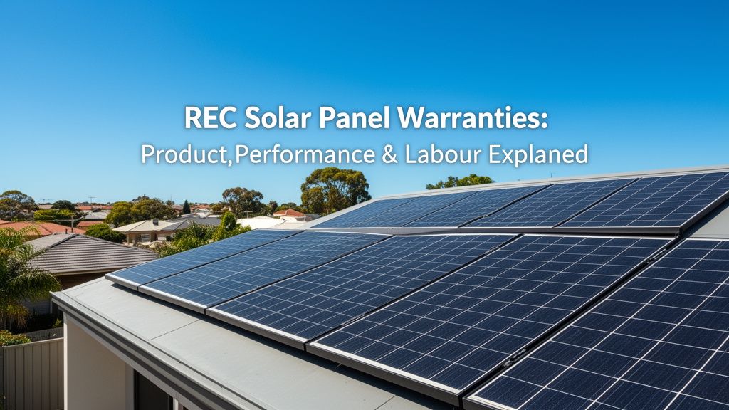 Decoding REC Solar Panel Warranties: Product, Performance & Labour Explained