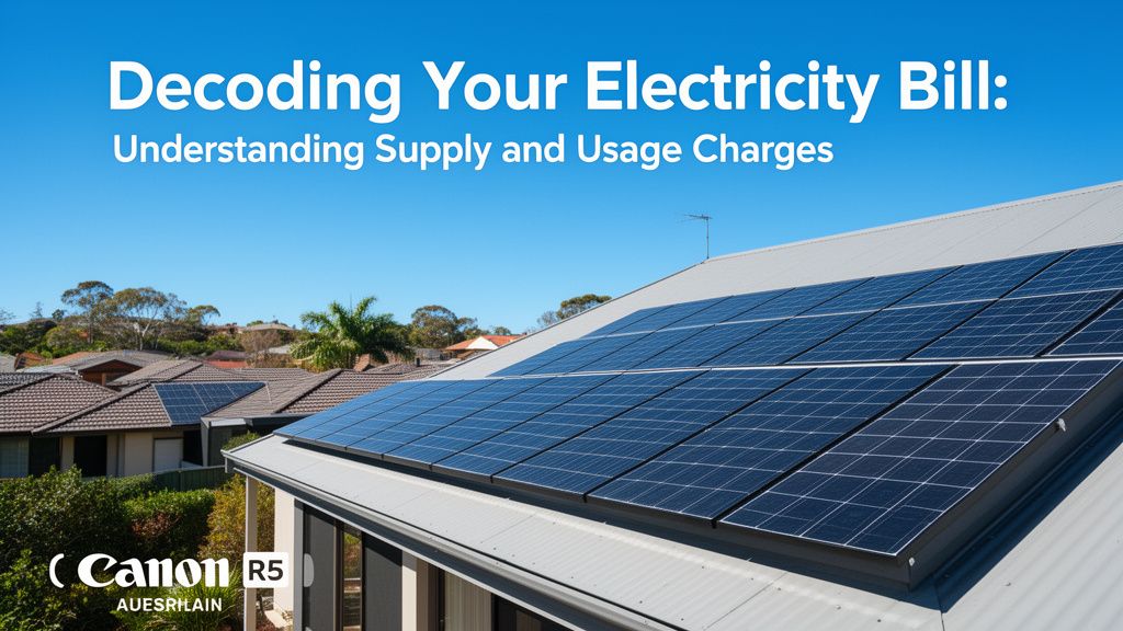 Decoding Your Electricity Bill: Understanding Supply and Usage Charges