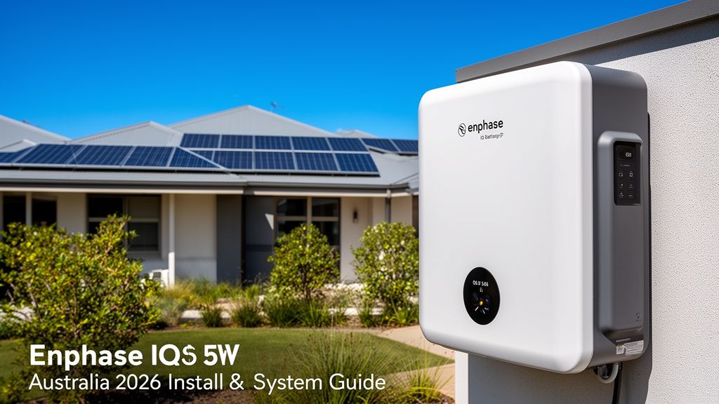 Enphase IQ Battery 5P in Australia: Your 2026 Installation and System Guide