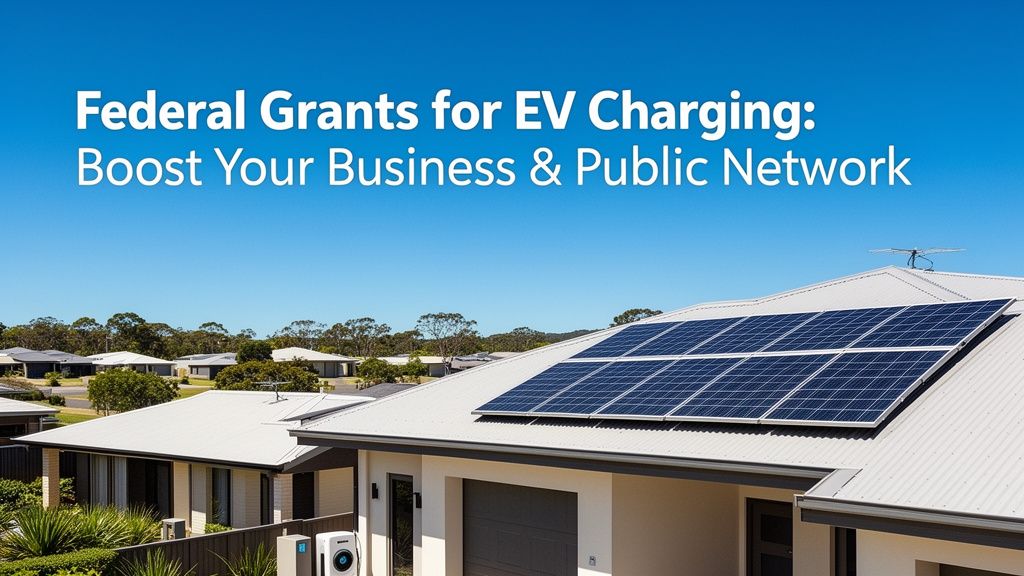 Powering Up Australia: Federal Grants for EV Charging Networks