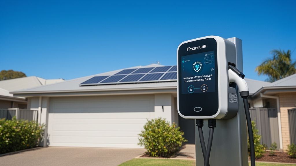 Fronius Wattpilot EV Charger Troubleshooting and Setup Guide (2026)