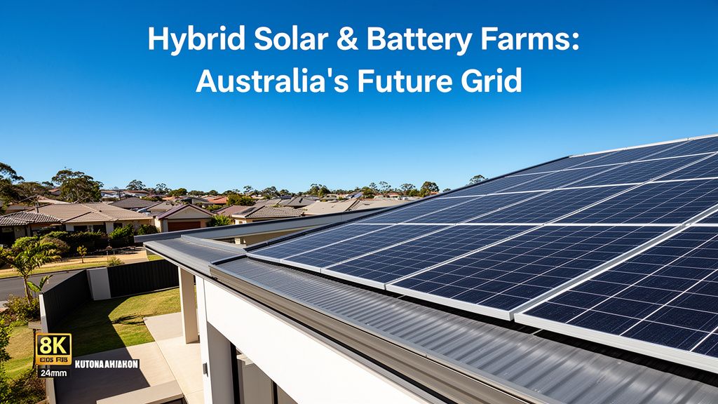 Australia's Hybrid Energy Future: Pairing Batteries with Solar Farms