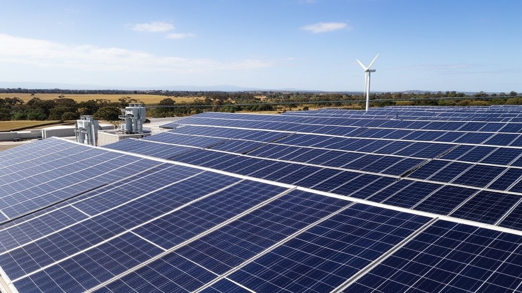 Major Hybrid Energy and Large-Scale Solar Projects Transforming Australia's Grid