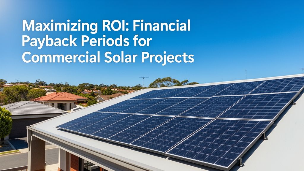 Maximizing ROI: Financial Payback Periods for Commercial Solar Projects