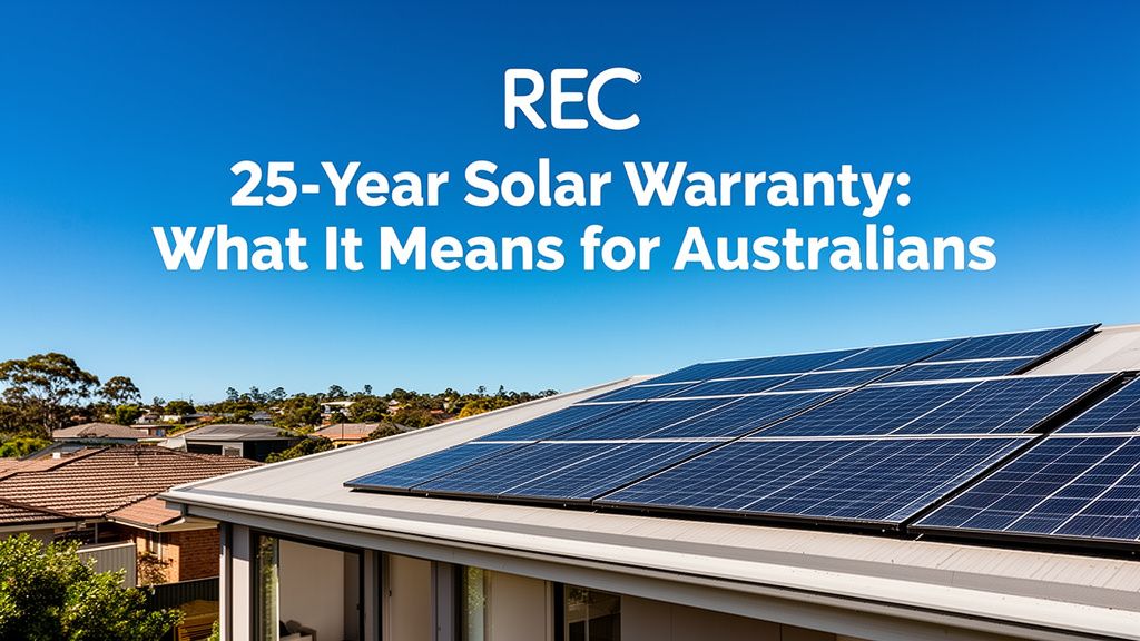 Navigating Solar Panel Warranties: Why REC's 25-Year Offer Matters