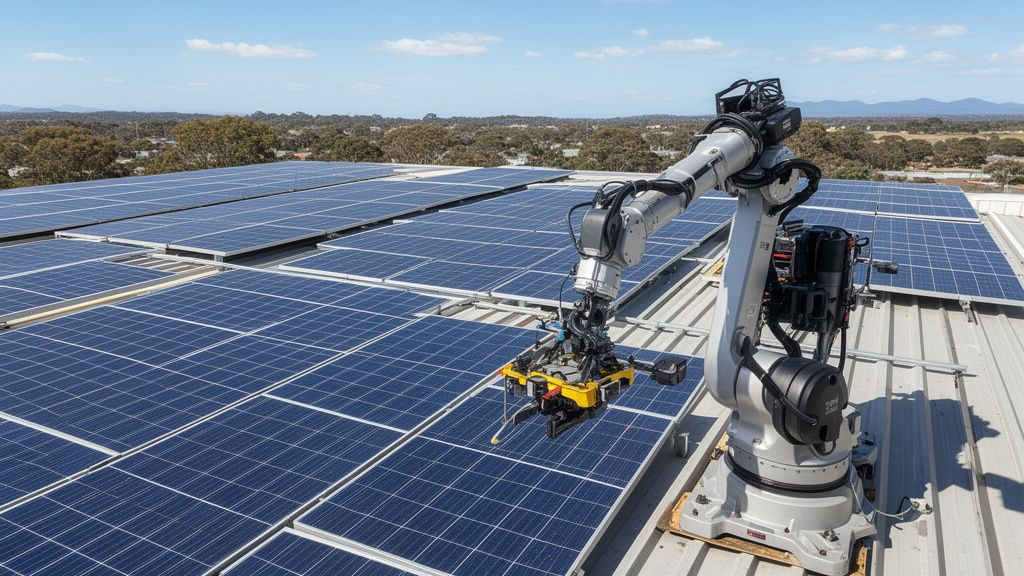 Robots and Prefabrication: The Technological Frontier of Solar Panel Installation