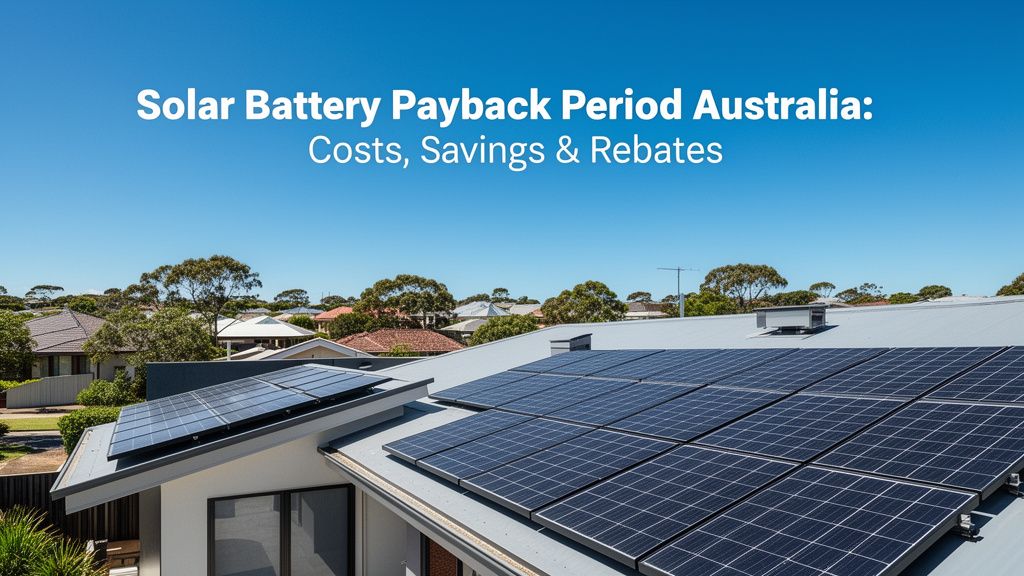 Understanding Your Solar Battery Payback Period in Australia