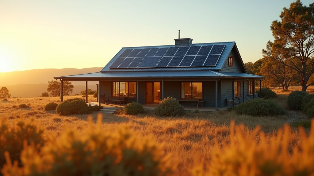 Solar Battery Storage and Off-Grid Living in Australia