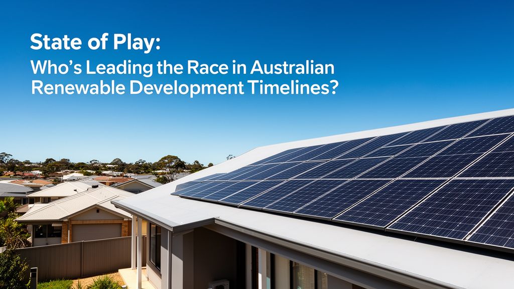 State of Play: Who's Leading the Race in Australian Renewable Development Timelines?