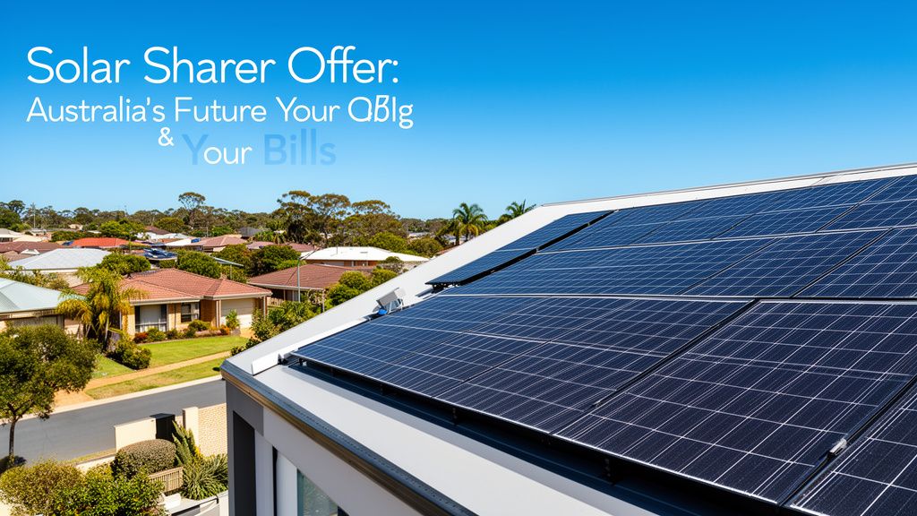 The Solar Sharer Offer: Reshaping Australia's Energy Future for Every State