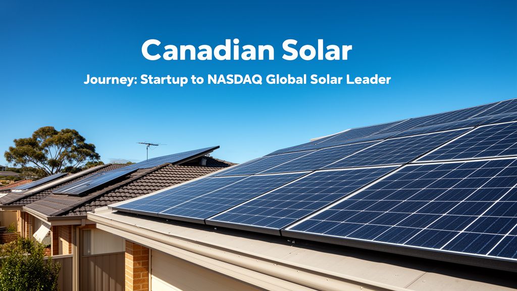 Canadian Solar's Ascent: From Humble Beginnings to a Global Solar Leader
