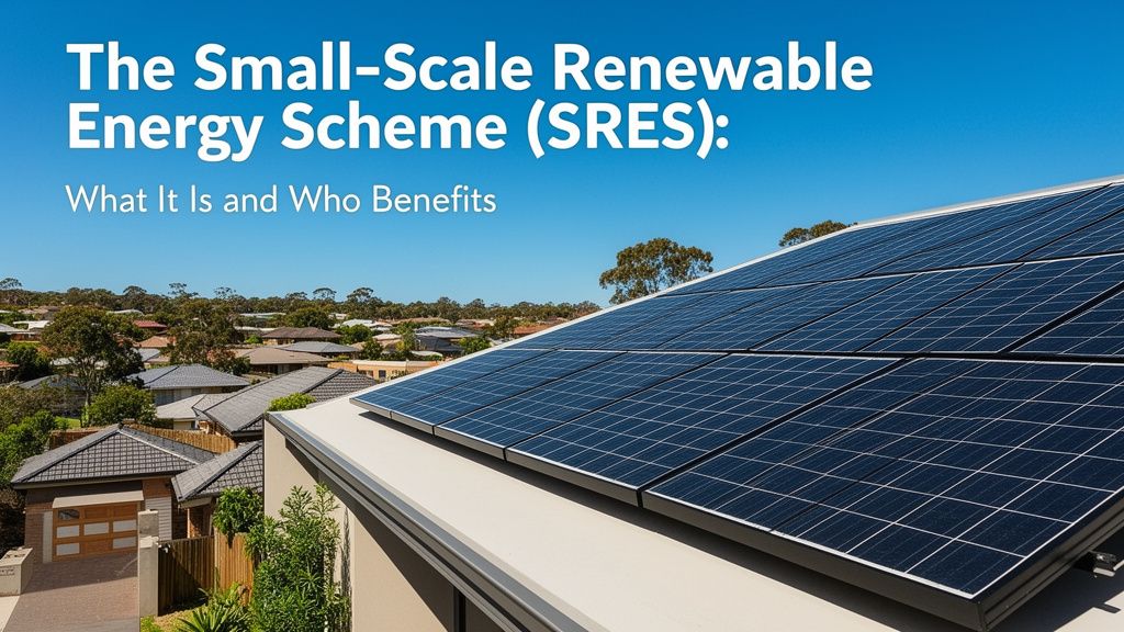 The Small-Scale Renewable Energy Scheme (SRES): What It Is and Who Benefits