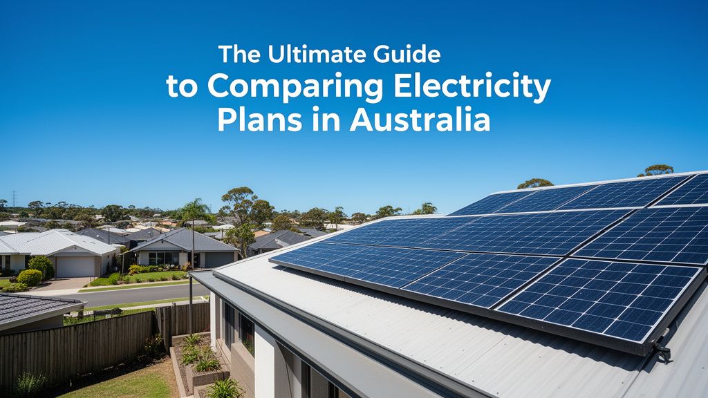 The Ultimate Guide to Comparing Electricity Plans in Australia