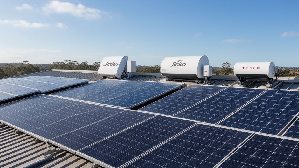 Top Solar and Battery Technologies: Risen, Jinko, Aiko, and Tesla Solutions
