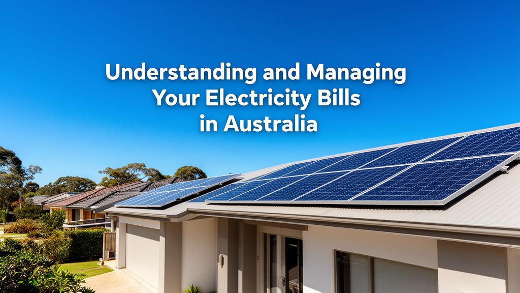 Understanding and Managing Your Electricity Bills in Australia