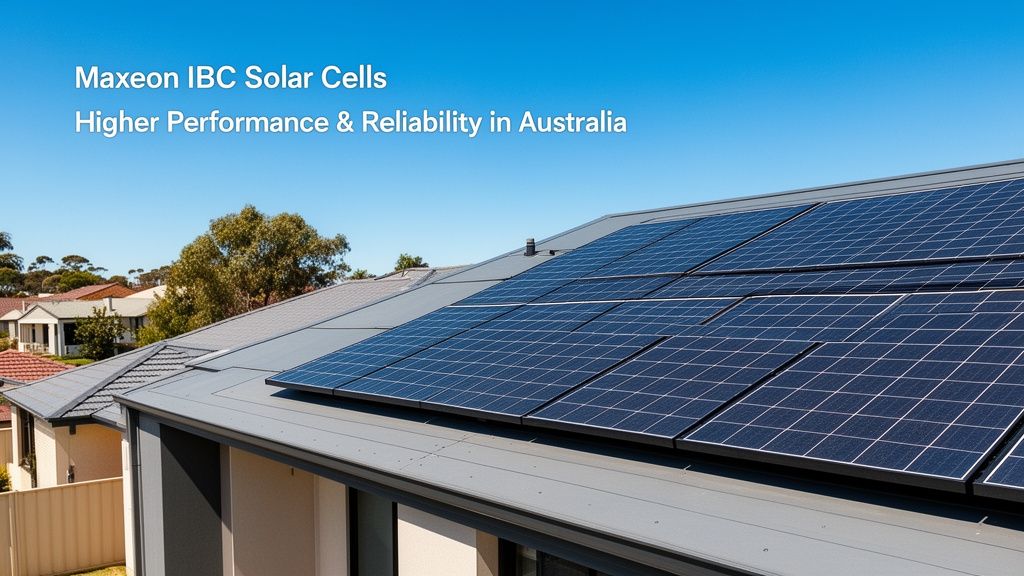 Maxeon IBC Solar Cells: How They Deliver Higher Performance and Reliability