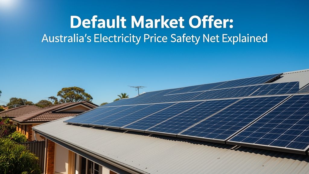 Understanding the Default Market Offer: Australia's Electricity Price Safety Net