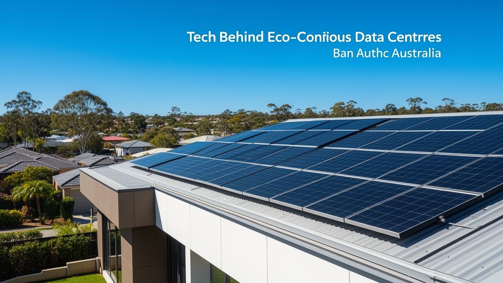 Powering the Cloud with the Sun: Understanding the Technology Behind Eco-Conscious Data Centres in Australia