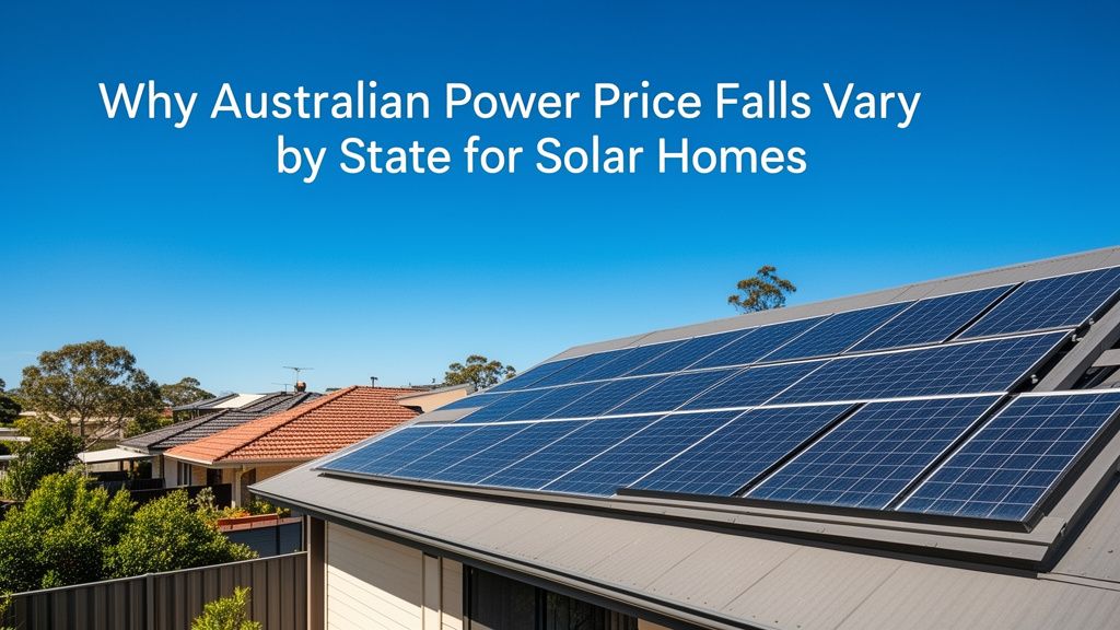 Uneven Savings: Why Power Price Falls Vary Across Australian States
