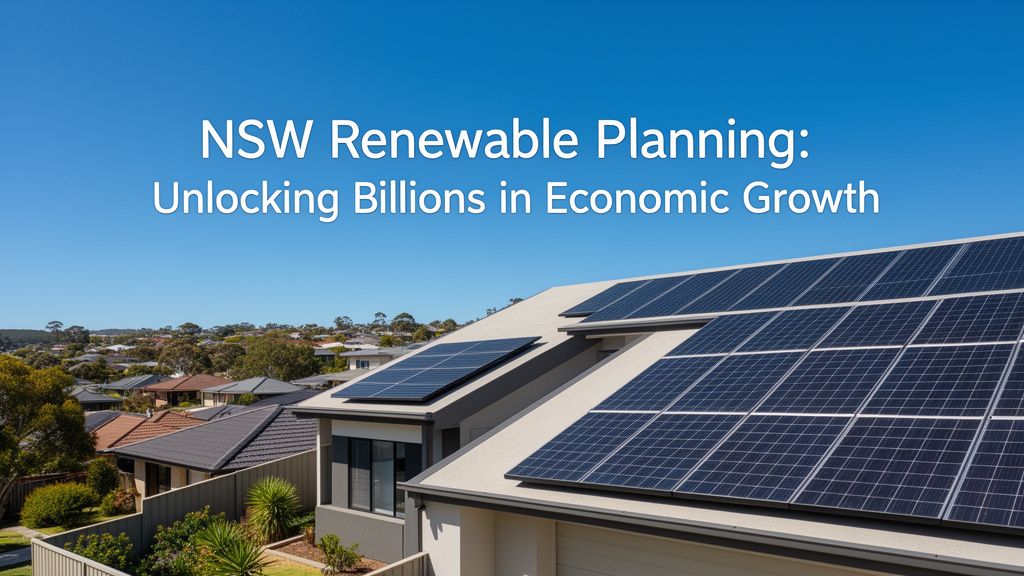 How Strategic Planning Can Unleash Billions in NSW's Renewable Energy Sector
