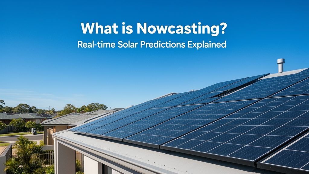 What is Nowcasting? Real-time Solar Predictions Explained