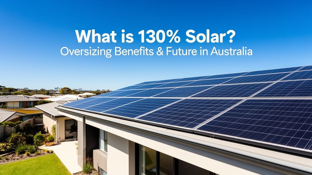 What's Next for 130% Solar? From Proof-of-Concept to Practical Application