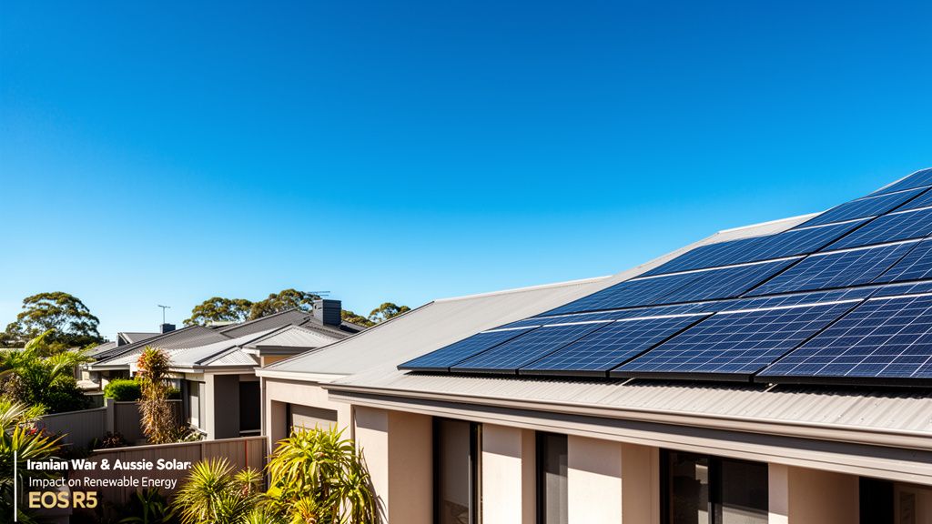 How Geopolitical Instability, like an Iranian War, Impacts Australia's Renewable Energy Transition